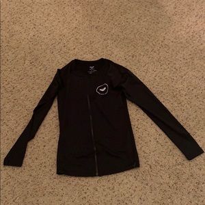 Black swim jacket